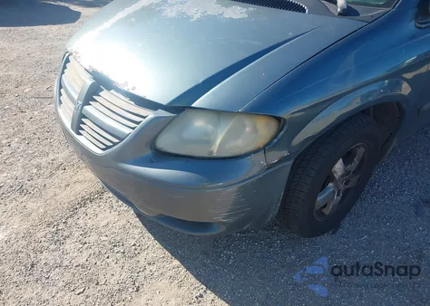 2005 Dodge Caravan Sxt из США, поврежденный, VIN 1D4GP45R45B433506